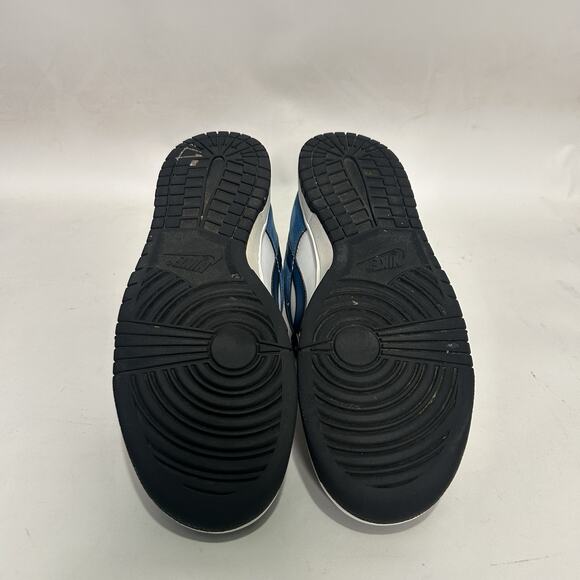 Nike Dunk Low NAS Airbrush “Industrial Blue” - Picture 7 of 8